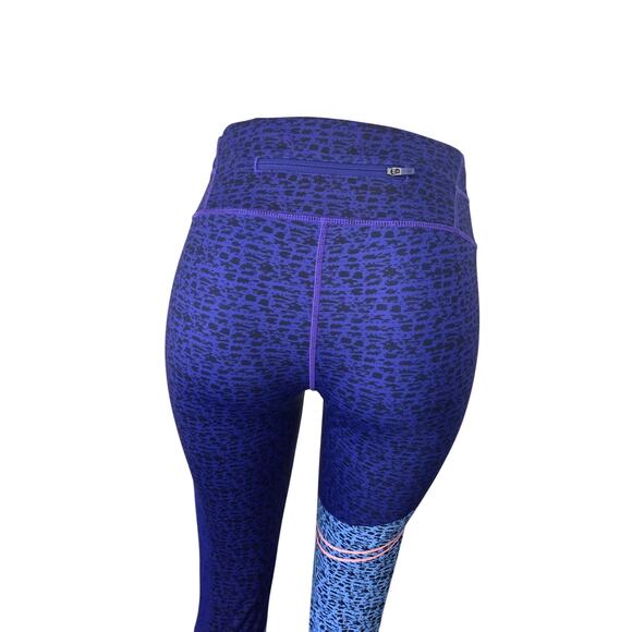 Athleta Women’s Mid-Rise 7/8 Printed Camo Sonar Tights Active Leggings Large - Picture 9 of 13